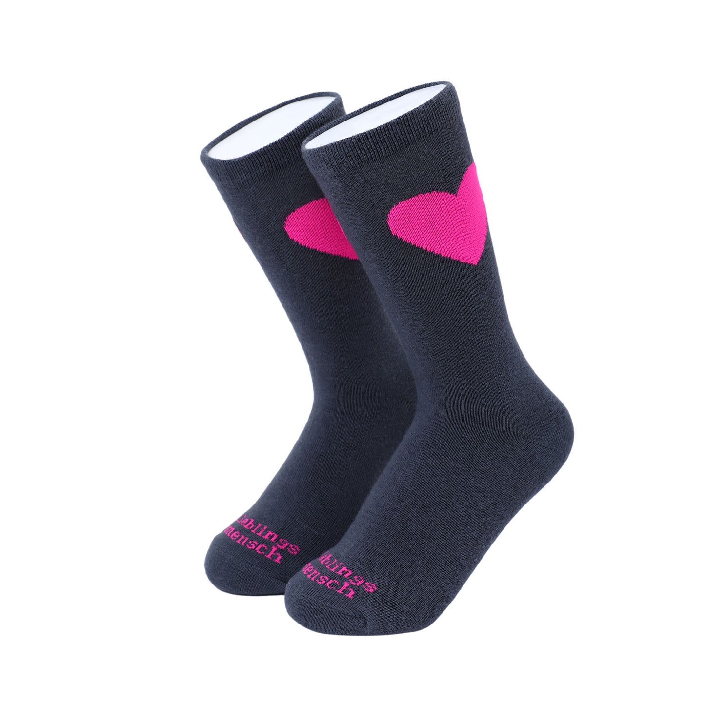 Socken / Lieblingsmensch Grau-Pink - 6er Set