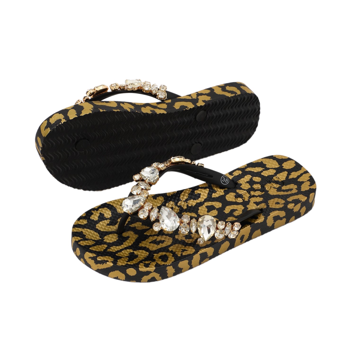 Flip-Flop / Leo Schwarz - Gold / Gold