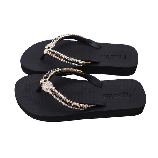 Flip-Flop / Schlange - Schwarz Set A