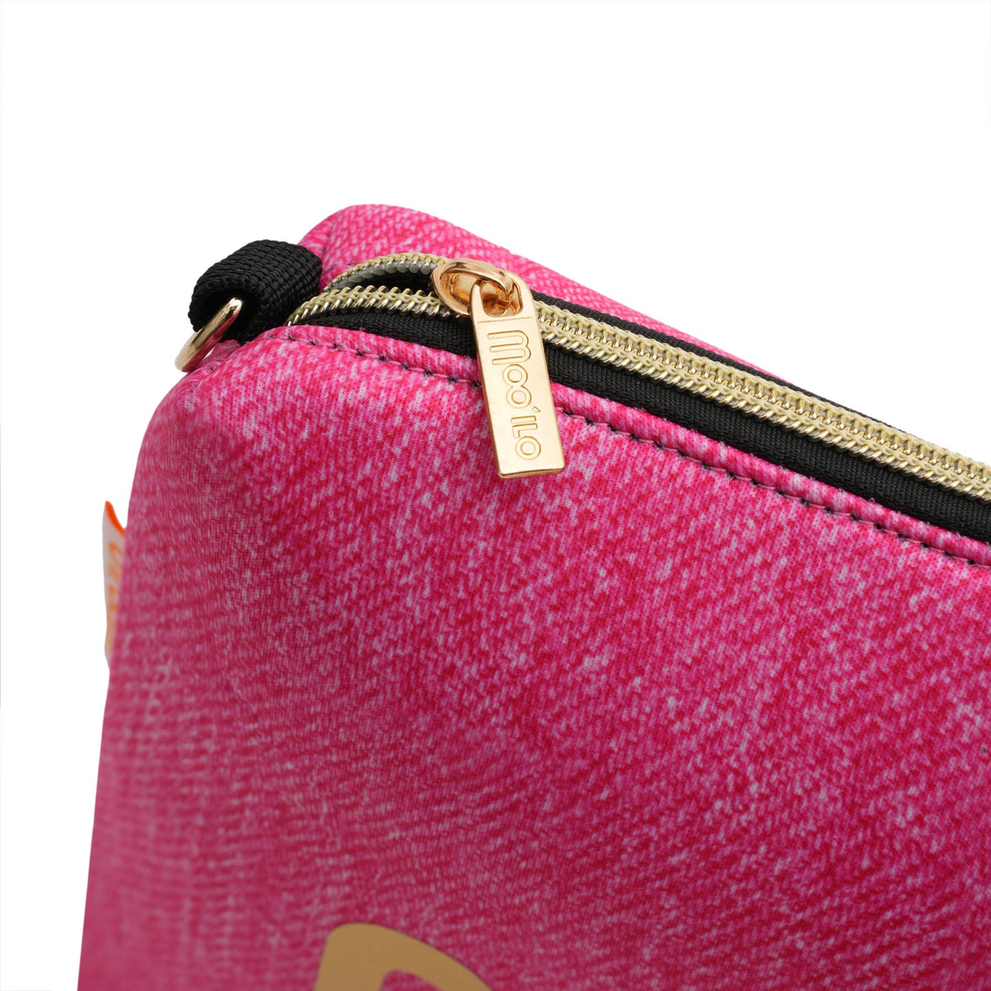 Pantolette / Bandage Jeans mit Steinen - Pink Set A