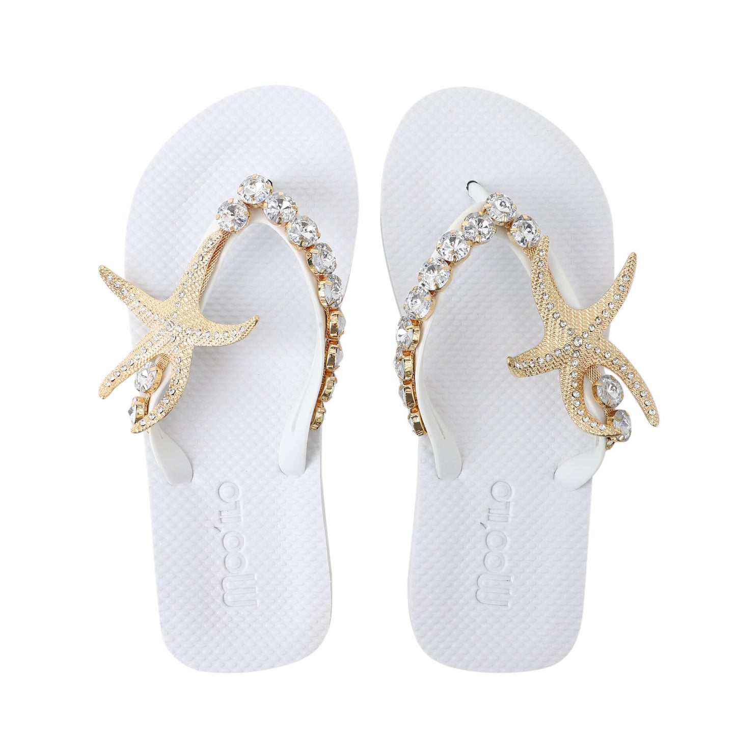 Flip-Flop / Seestern - Weiß Set B