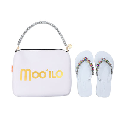 Flip-Flop / Rainbow - Weiß Set A