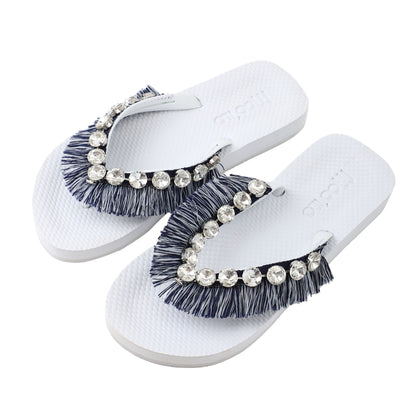 Flip-Flop / Franzen - Weiß Set A