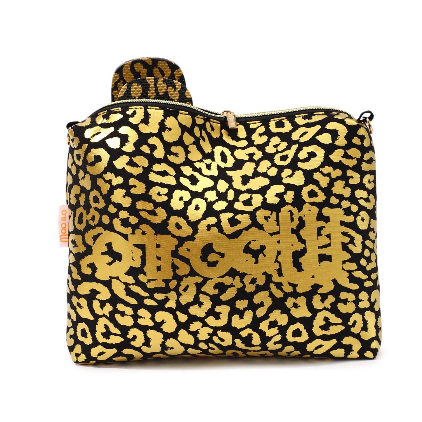 Flip-Flop / Leo Schwarz - Gold / Schwarz