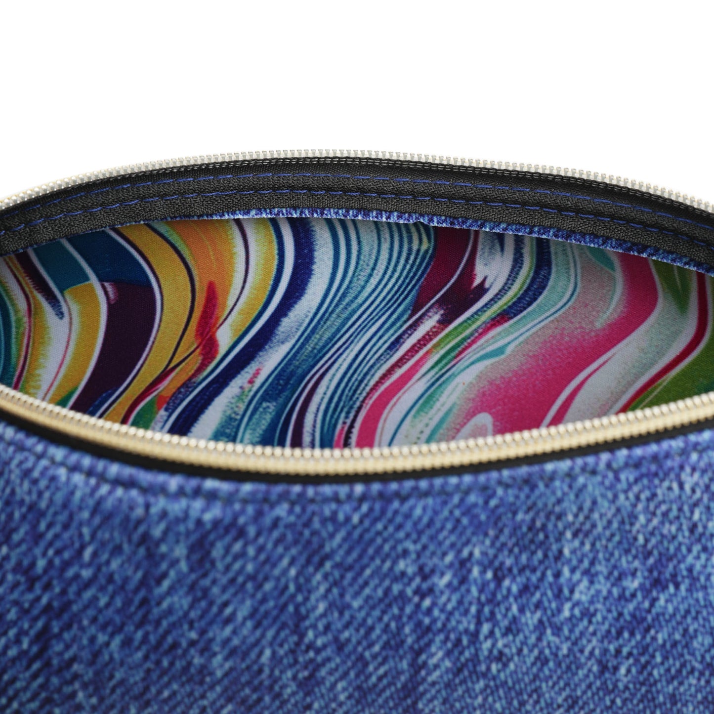 Pantolette / Bandage Jeans mit Steinen - Blau Set B