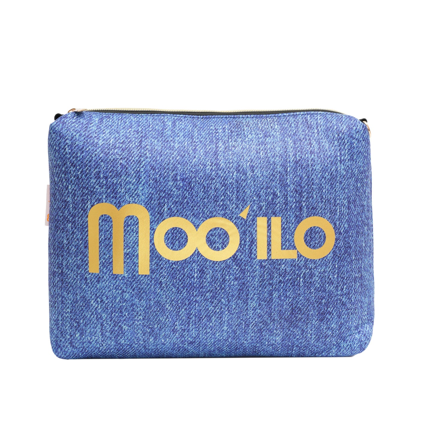 Pantolette / Bandage Jeans mit Steinen - Blau Set B