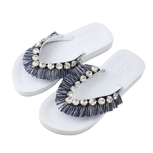 Flip-Flop / Franzen - Weiß Set B