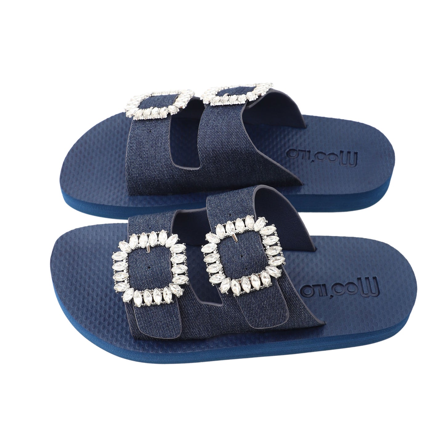 Pantolette / Doppel-Bandage - Jeans Set B