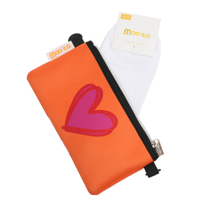 Socken / Sneaker Herz - Pink - 6er Set