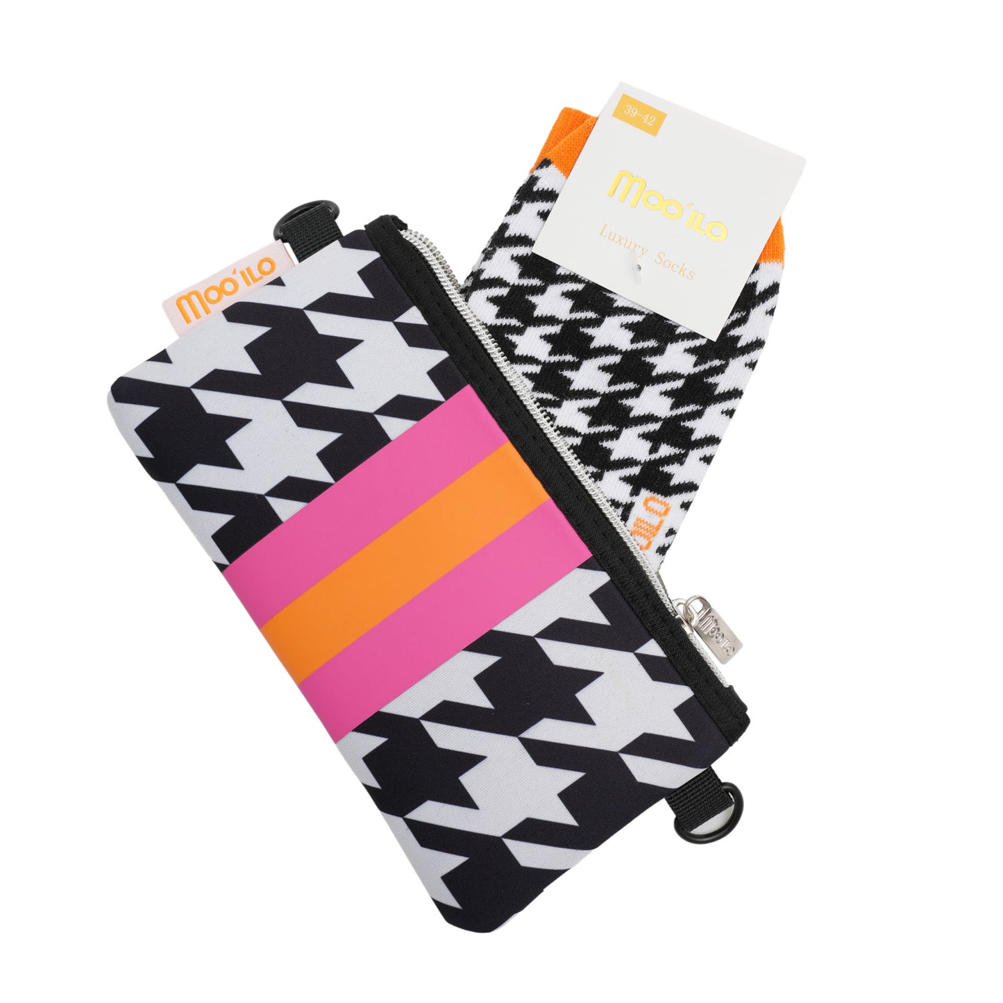 Socken / Hahnentritt - 6er Set