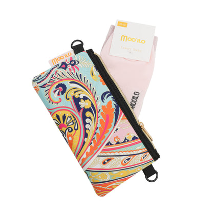 Socken / Paisley - Rose - 6er Set