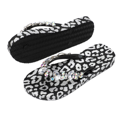 Flip-Flop / Leo Schwarz - Silber / Transparent