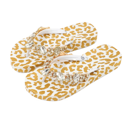 Flip-Flop / Leo Weiß - Gold