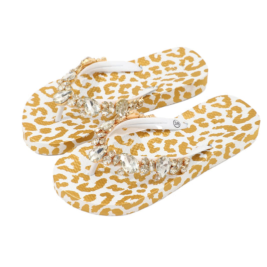 Flip-Flop / Leo Weiß - Gold