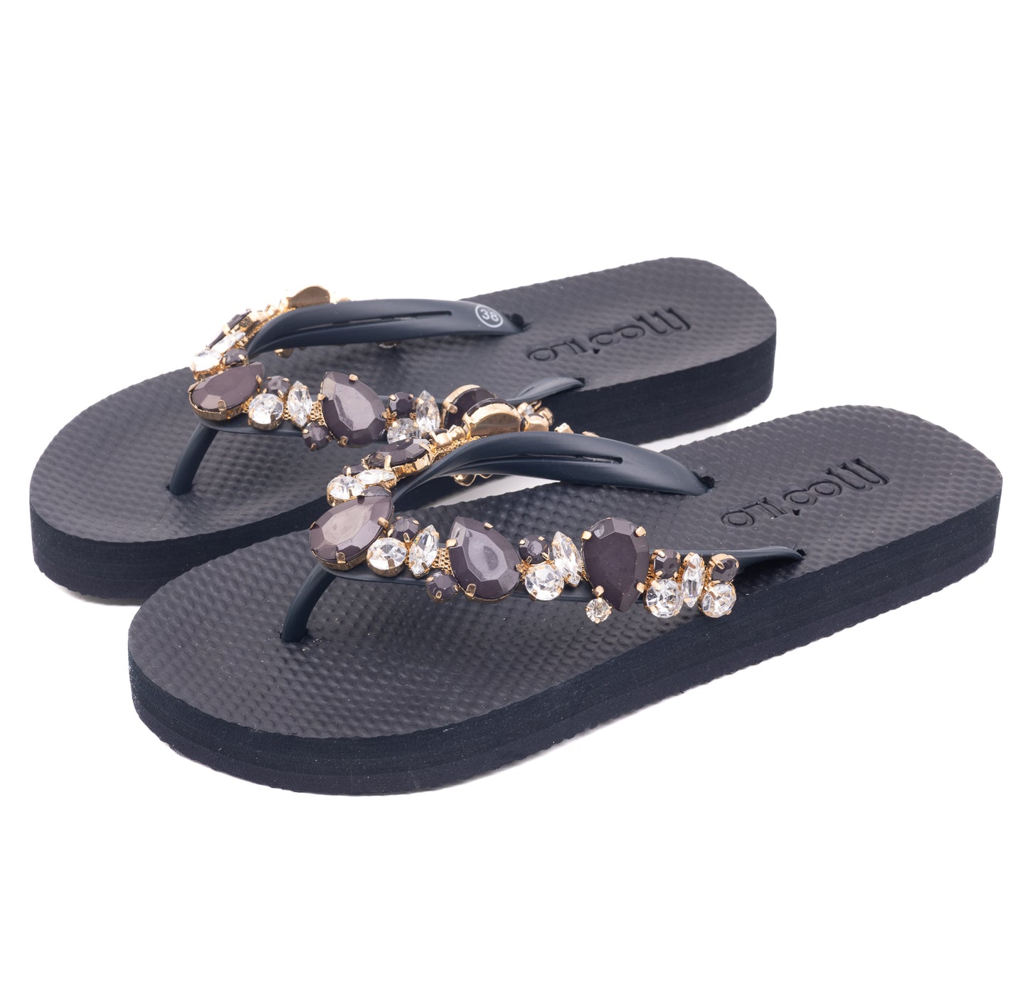 Flip-Flop / Katja - Dunkelblau-Matt