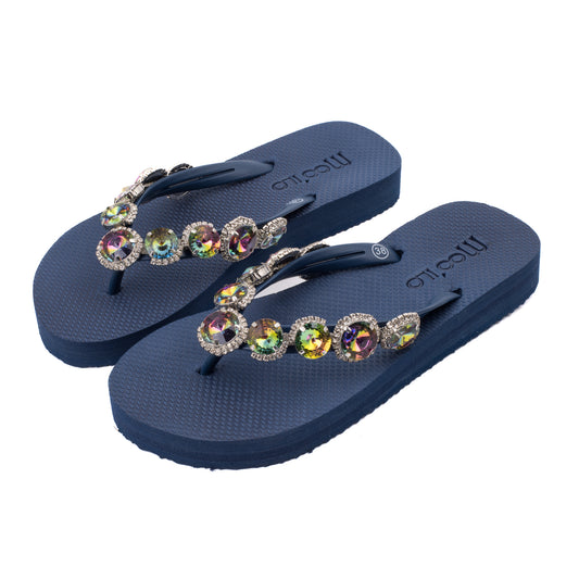 Flip-Flop / Rainbow - Navy