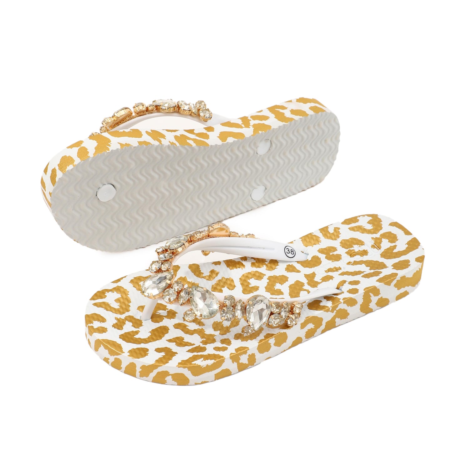 Flip-Flop / Leo Weiß - Gold