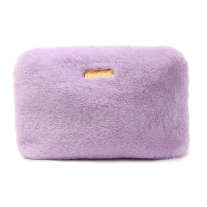 Pantolette / Teddy - Flieder