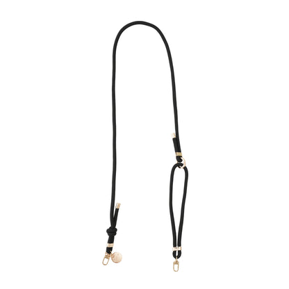 Accessoires / Handy- & Taschenkette Tau - Schwarz-Gold