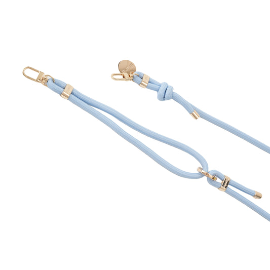 Accessoires / Handy- & Taschenkette Tau - Hellblau-Gold