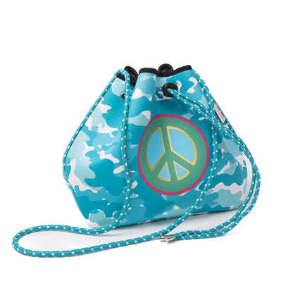 Taschen / Neopren-Umhängetasche Sarah - Camouflage Mint