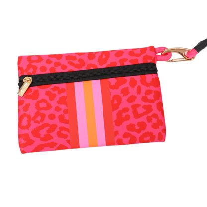 Taschen / Neopren-Umhängetasche Sarah - Leo Pink-Orange
