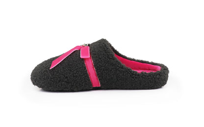Hausschuhe / Slipper Schleife - Pink 8er Set
