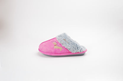 Hausschuhe / Slipper Dackel - Pink 8er Set
