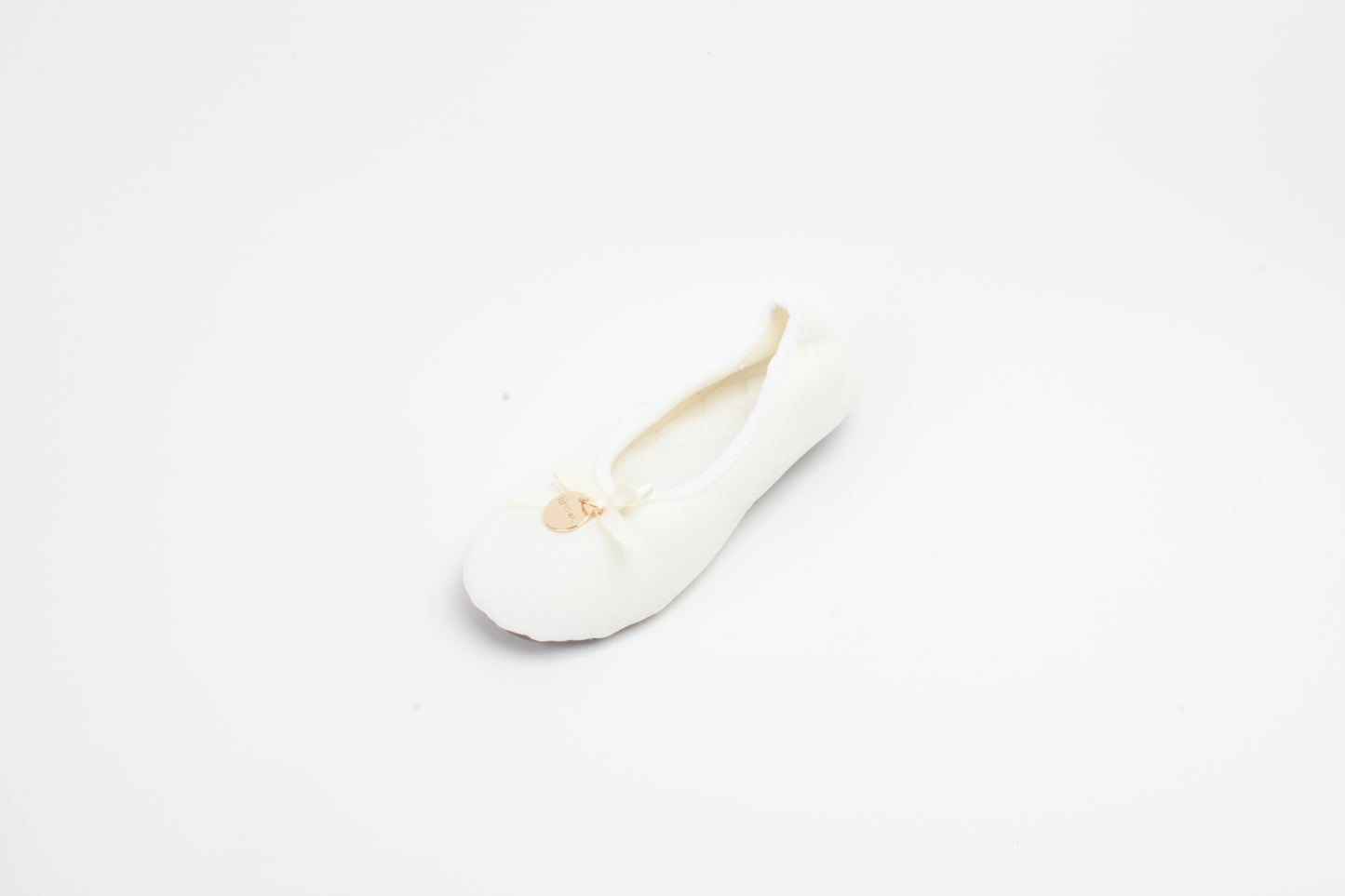 Hausschuhe / Ballerina - Weiß 10er Set