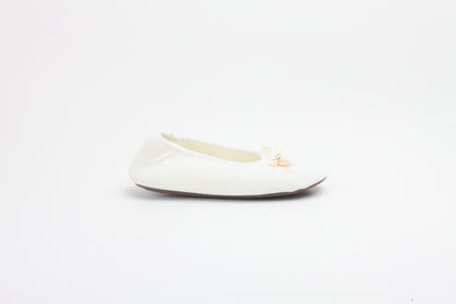 Hausschuhe / Ballerina - Weiß 10er Set