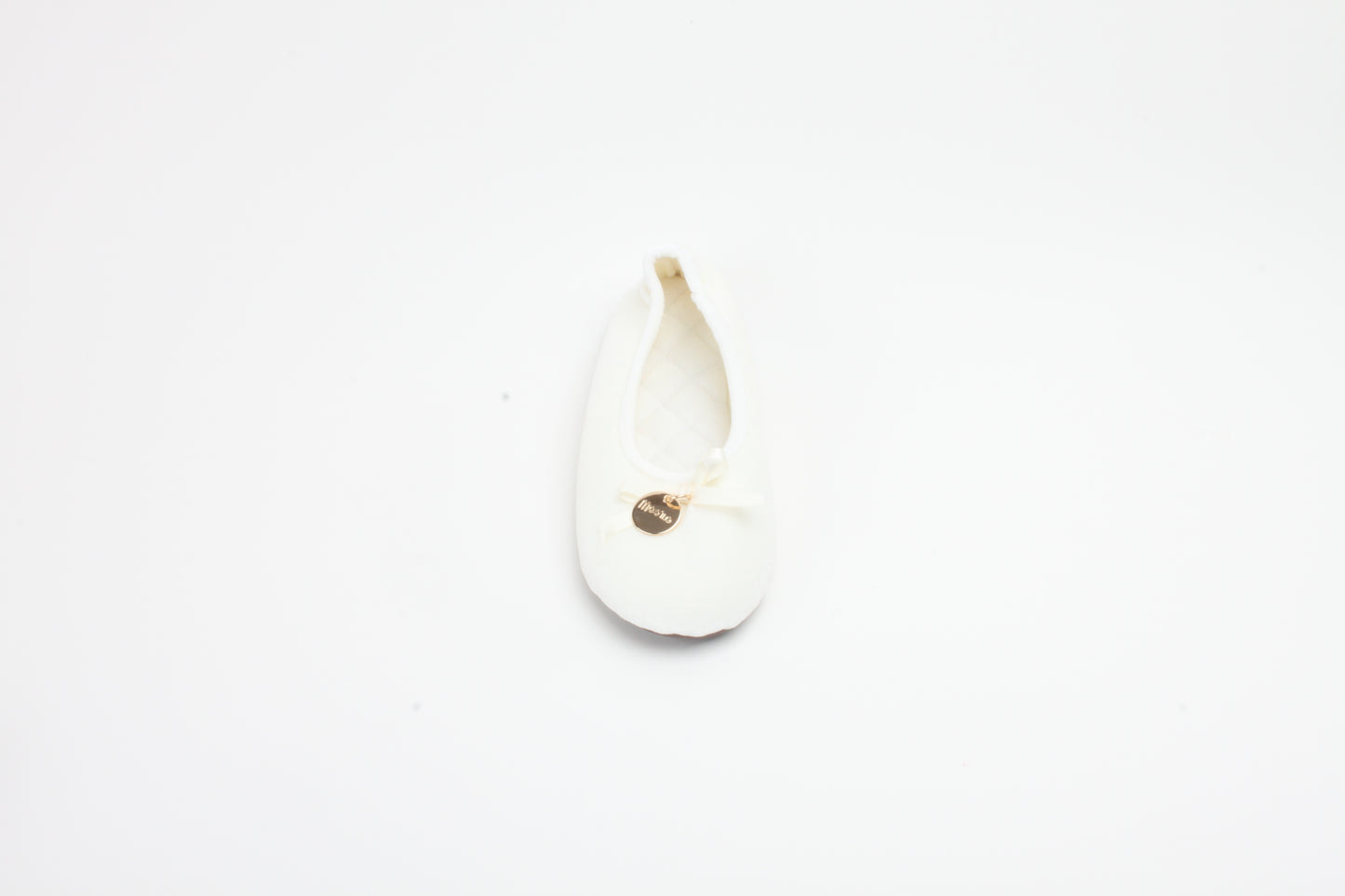 Hausschuhe / Ballerina - Weiß 8er Set