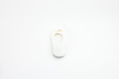 Hausschuhe / Ballerina - Weiß 8er Set