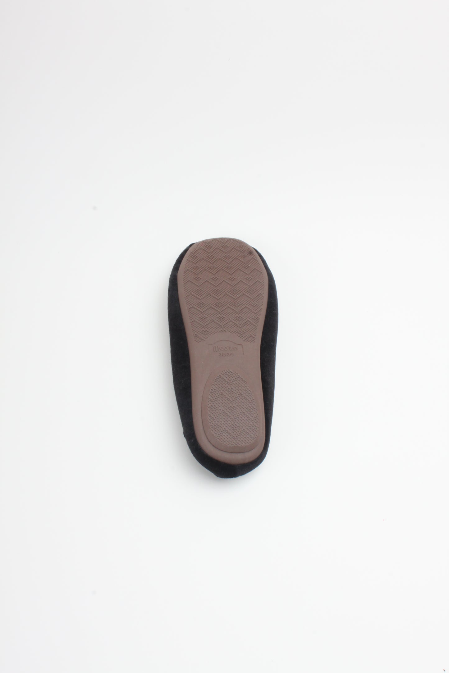 Hausschuhe / Ballerina - Schwarz 8er Set