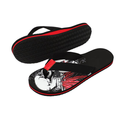 Flip-Fop Herren / Lederdeko Schwarz