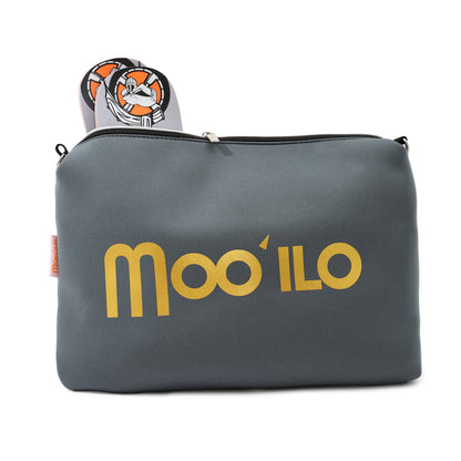 Flip-Flop Herren / Totenkopf Grau