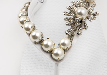 Flip-Flop / Perle - Weiß Set A