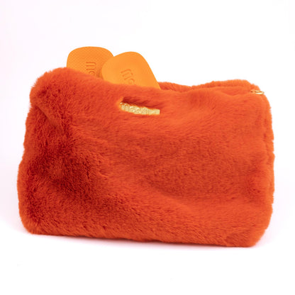 Pantolette / Teddy - Orange