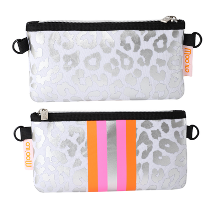 Socken / Leo Weiß-Silber - 6er Set