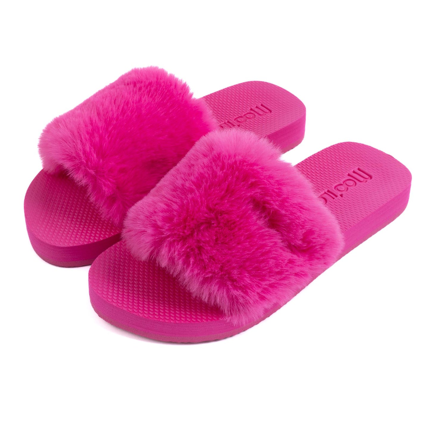 Pantolette / Teddy - Pink