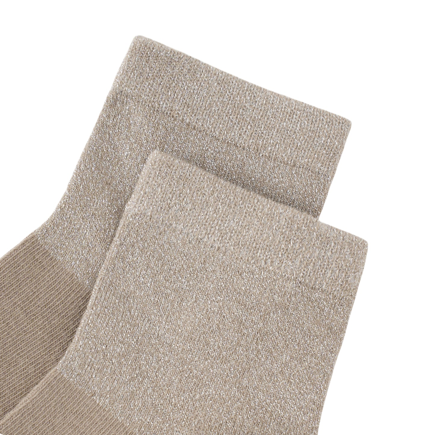 Socken / Wellen - Taupe - 6er Set