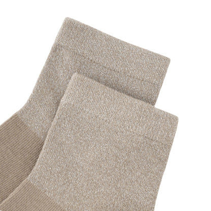 Socken / Wellen - Taupe - 6er Set