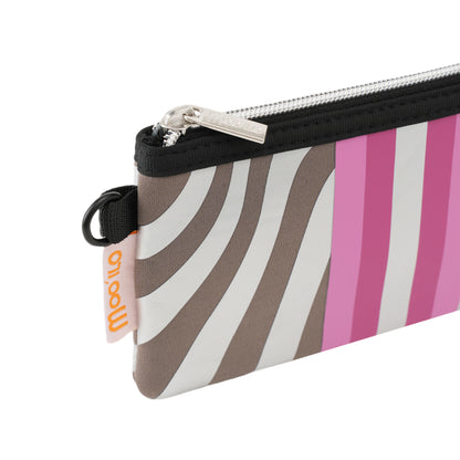 Socken / Wellen - Taupe - 6er Set