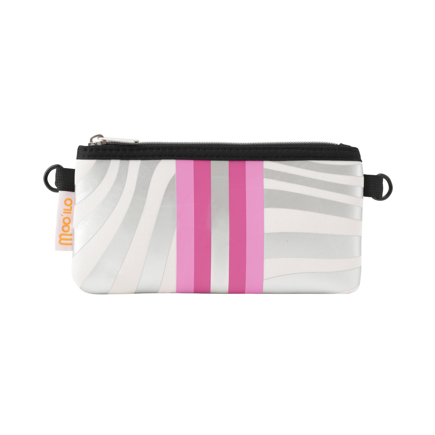 Socken / Wellen - Weiß-Silber - 6er Set