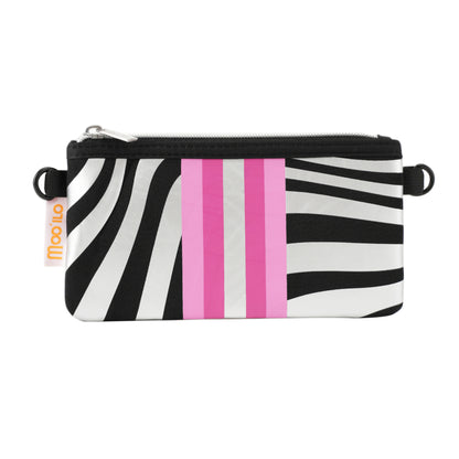 Socken / Wellen - Schwarz-Silber - 6er Set