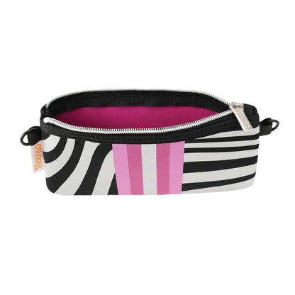 Socken / Wellen - Schwarz-Silber - 6er Set