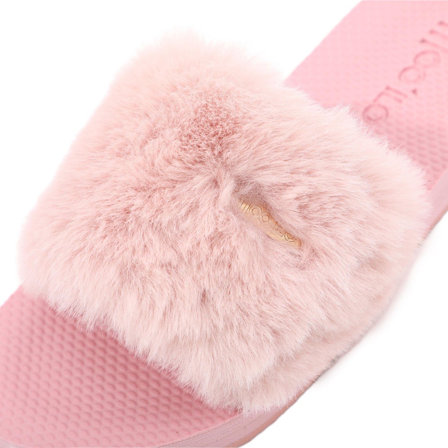 Pantolette / Teddy - Rose