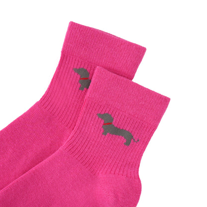 Socken / Dackel - Blau - 6er Set