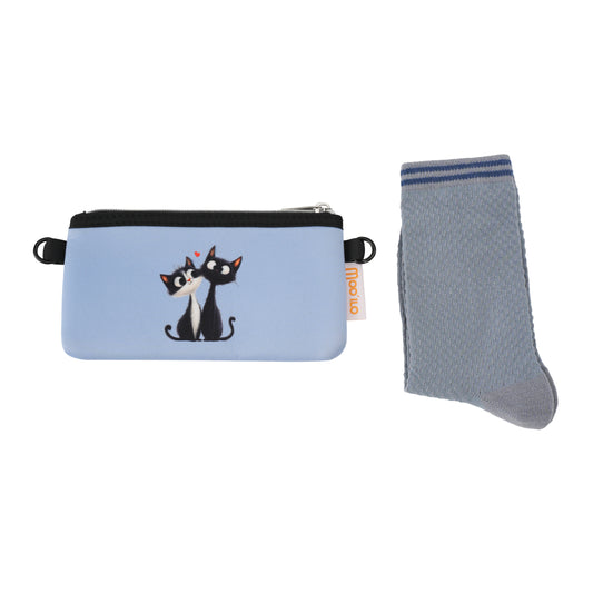Socken / Katzen Liebe - 6er Set