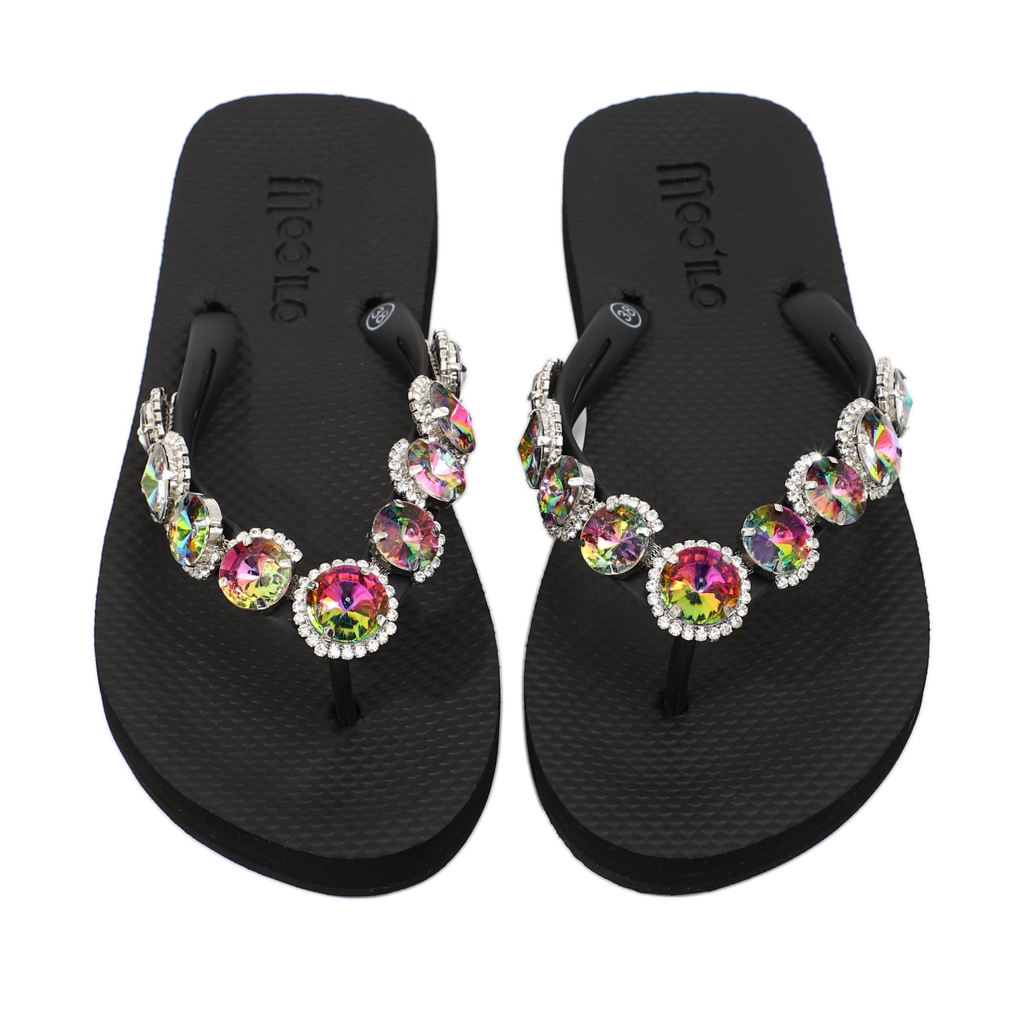 Flip-Flop / Rainbow - Schwarz Set A