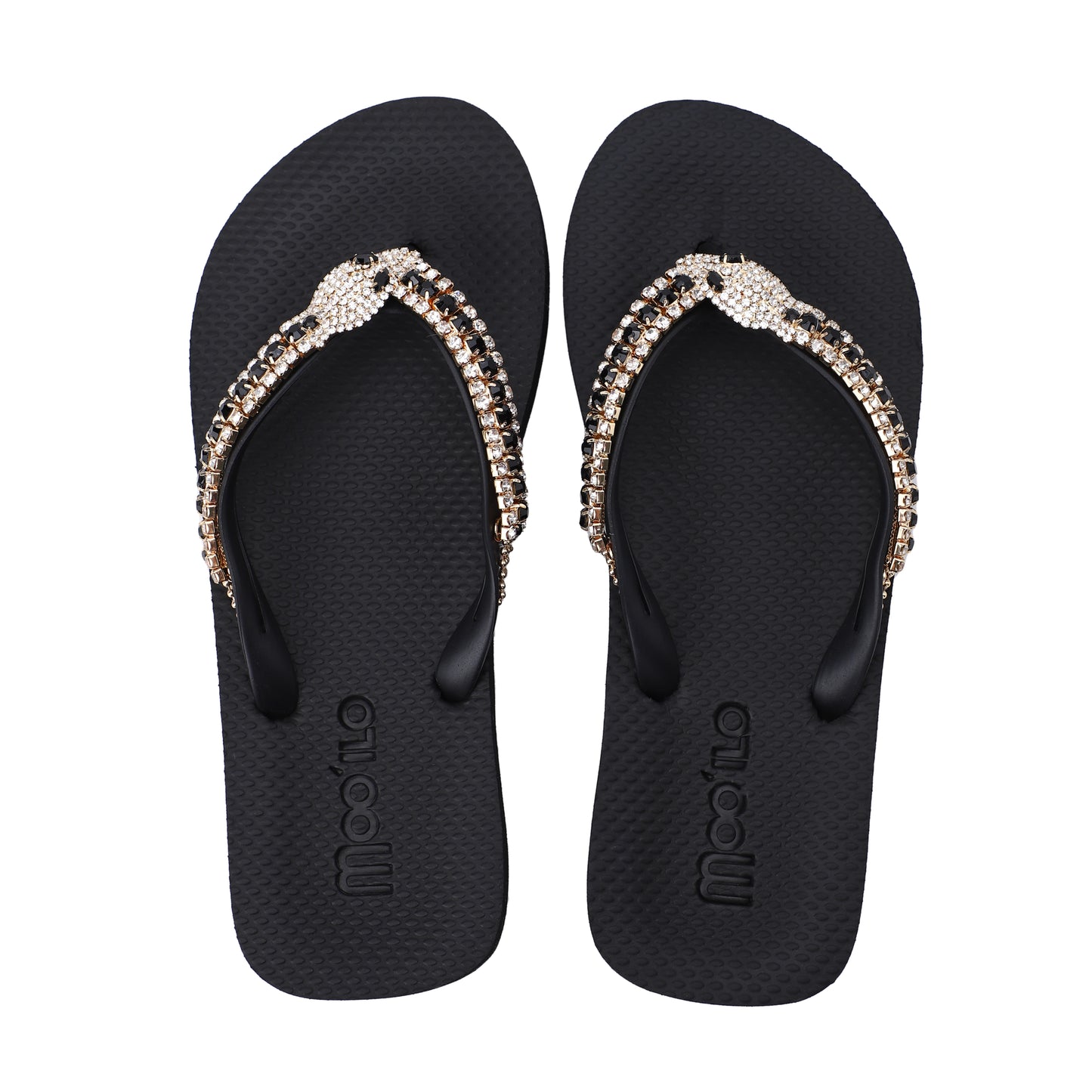 Flip-Flop / Schlange - Schwarz